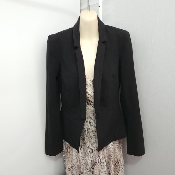 Aus8 Portmans Black Single Button Blazer Jacket - Picture 13 of 16